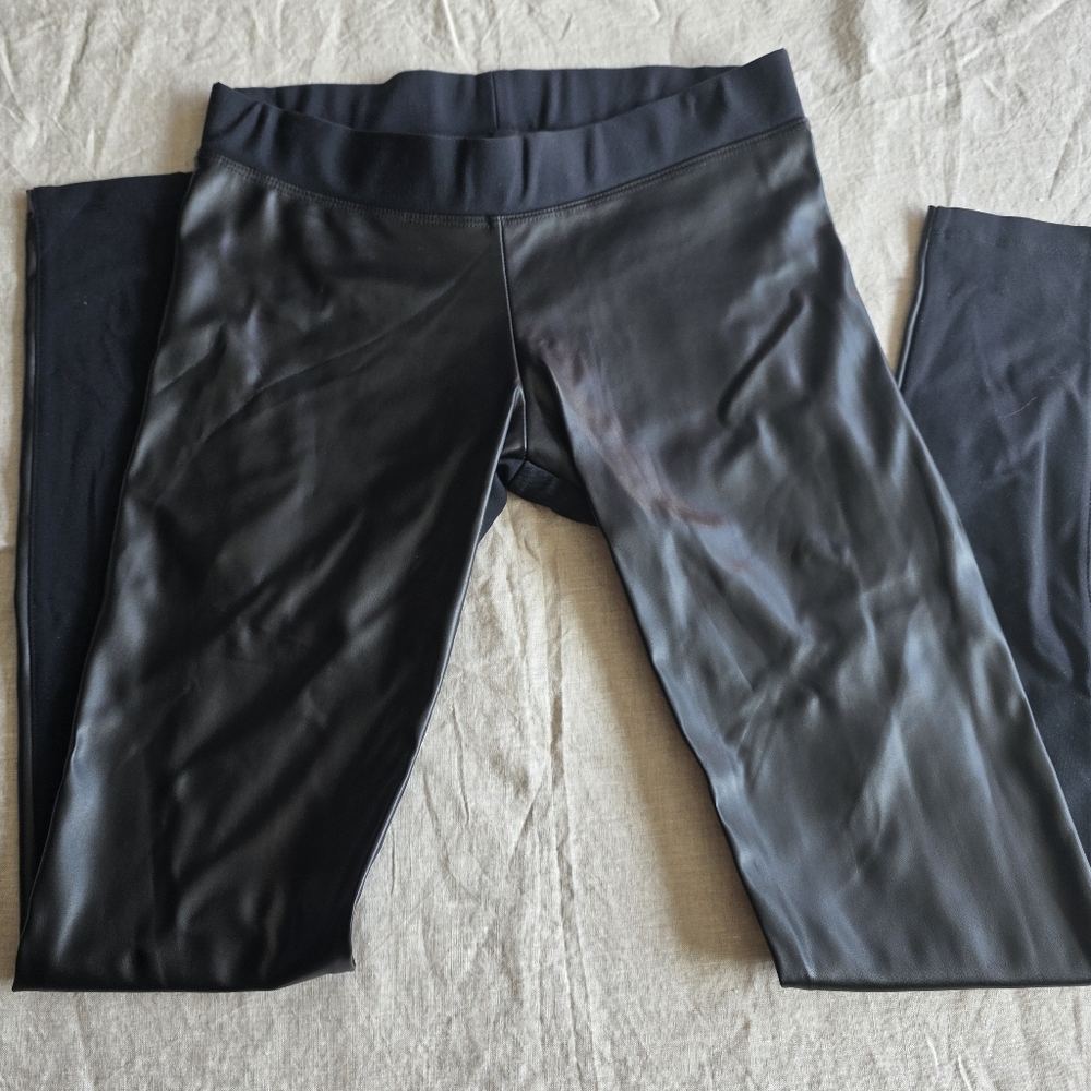 Vegan Leather Leggings By Hatch Sz S - Picture 2 of 8
